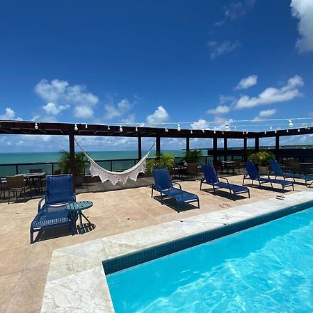 João Pessoa Bela Hospedagem - Marinas Flat - Excelente Localizacao Na Orla De Cabo Branco מראה חיצוני תמונה