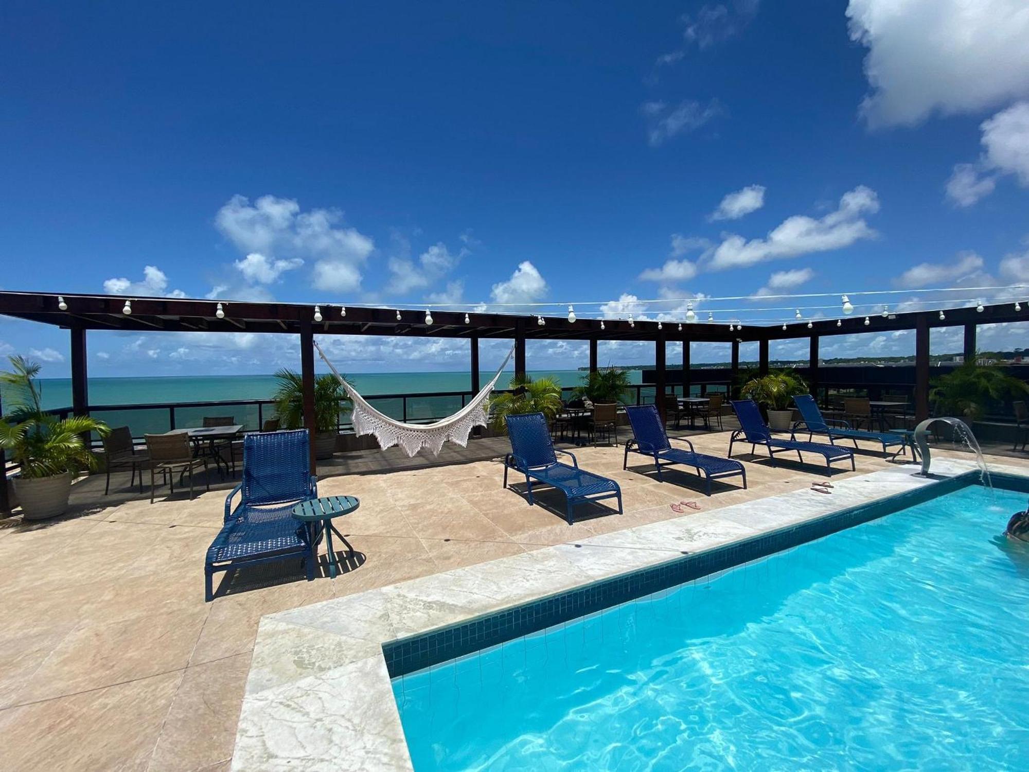 João Pessoa Bela Hospedagem - Marinas Flat - Excelente Localizacao Na Orla De Cabo Branco מראה חיצוני תמונה