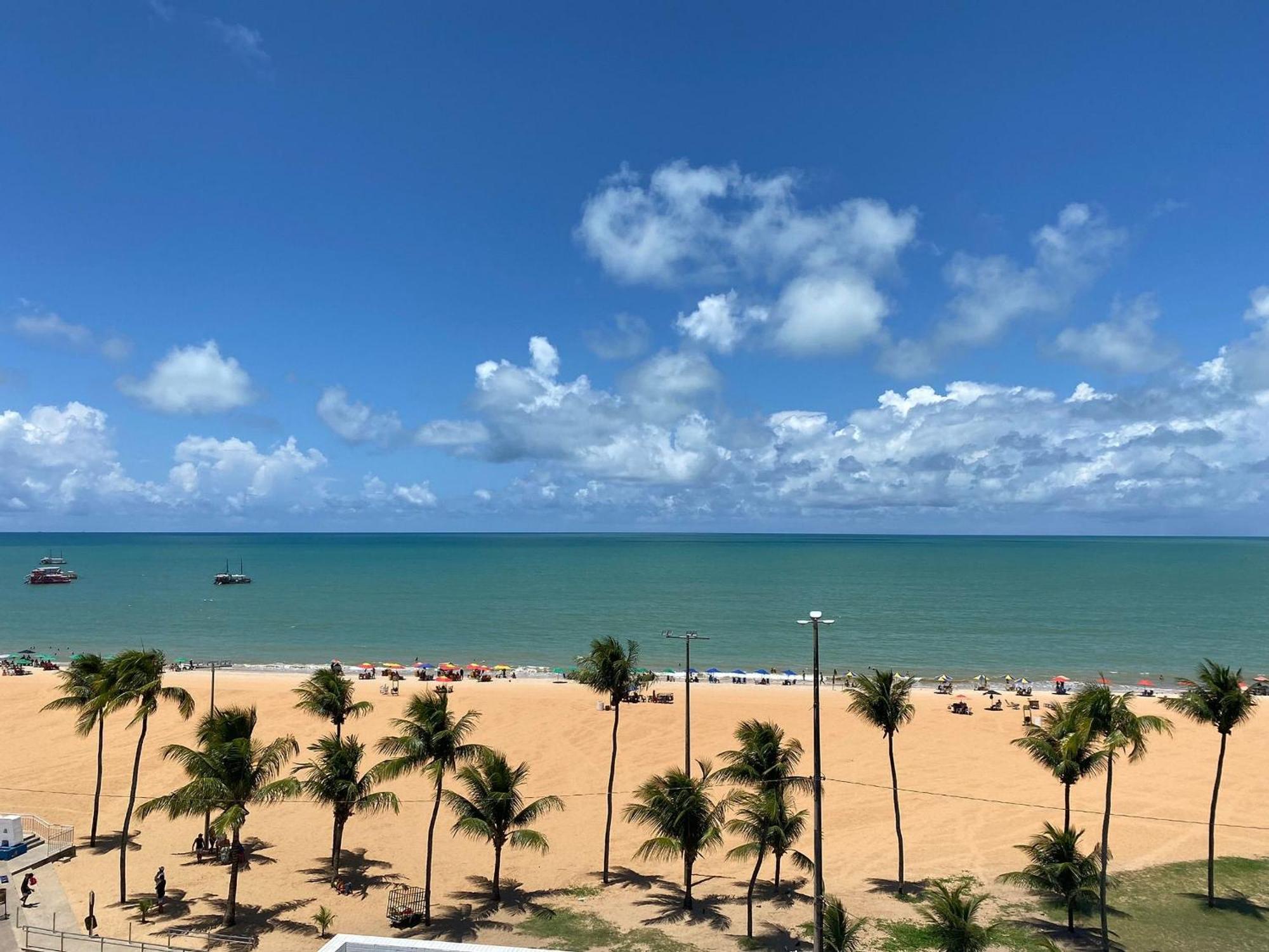 João Pessoa Bela Hospedagem - Marinas Flat - Excelente Localizacao Na Orla De Cabo Branco מראה חיצוני תמונה
