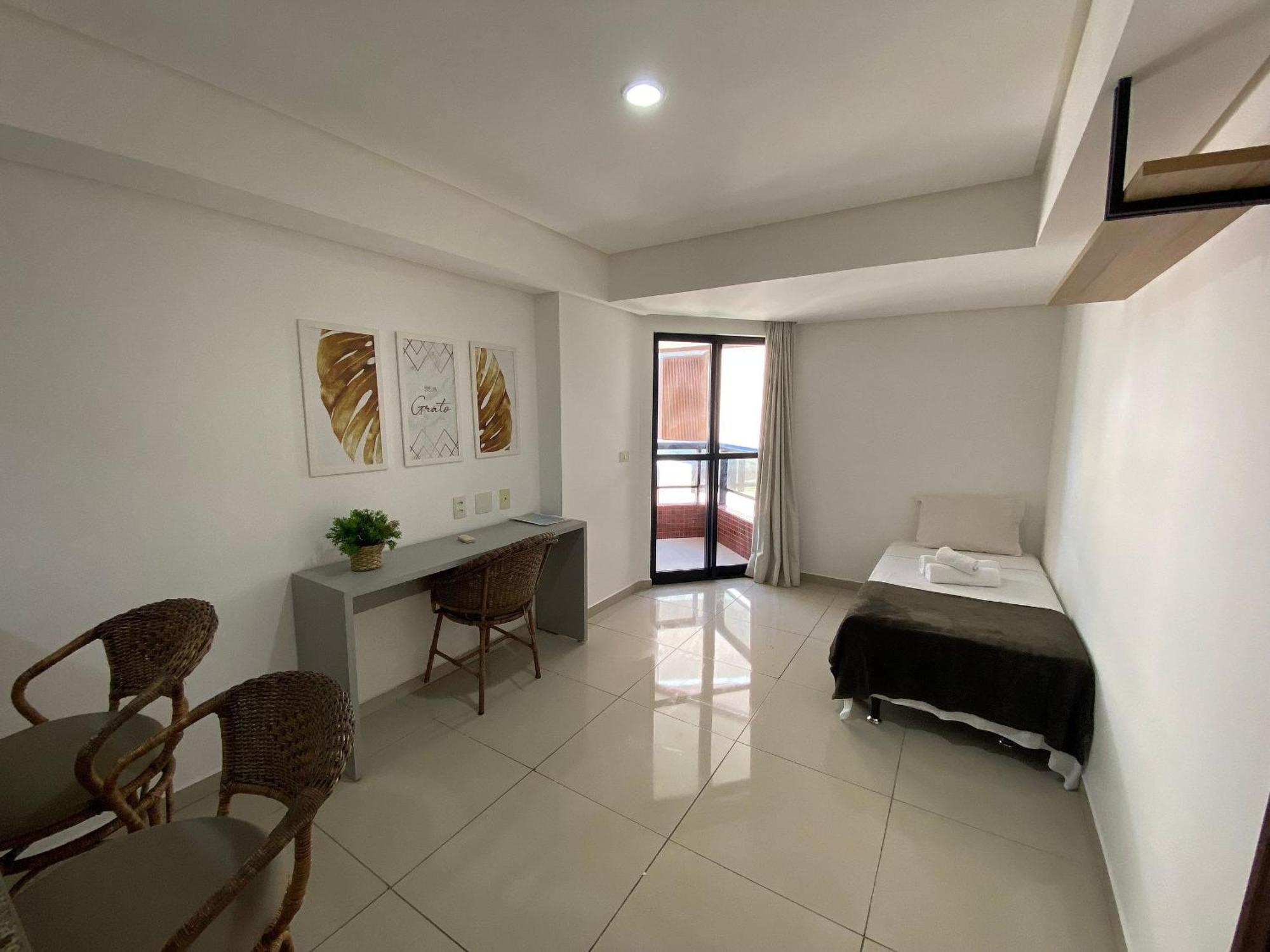João Pessoa Bela Hospedagem - Marinas Flat - Excelente Localizacao Na Orla De Cabo Branco מראה חיצוני תמונה